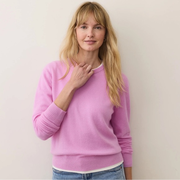 Marine Layer Cashmere Sweater with Patch - Picture 2 of 9